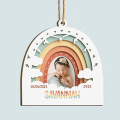 I Love You My Baby - Personalized Custom Wood Ornament - Christmas Gift For Family Members, Family