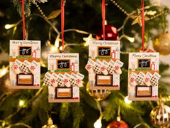 PERSONALIZED FAMILY CHRISTMAS DECORATION|CHRISTMAS STOCKING ORNAMENT|STOCKINGS ON FIREPLACE|CHRISTMAS GIFT|CHRISTMAS TREE ORNAMENTS