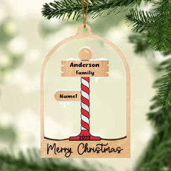 FAMILY CHRISTMAS ORNAMENT - PERSONALIZED FAMILY AND PET ORNAMENT/ PERSONALIZED CHRISTMAS ORNAMENT/ PERSONALIZED CHRISTMAS- CHRISTMAS