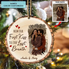 I Am Yours No Returns Or Refunds - Personalized Custom Wood Ornament - Christmas Gift For Couple, Wife, Husband, Family Members