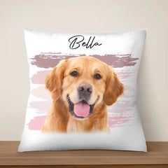 Custom Pet Photo - Personalized Pillow, Upload Photo, Pillow Gift For Dog Lover - PC73