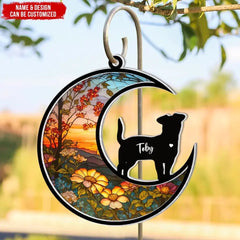 Loss of Pet - Personalized Suncatcher Memorial Hanger, Gift For Dog Lover - SH04