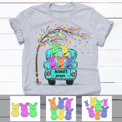 Personalized Grandma Peeps Easter T Shirt FB61 81O57