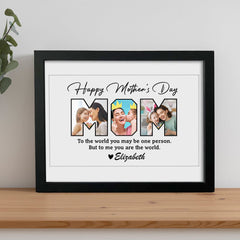 Custom Photo Happy Mother's Day To Mom Picture Poster TA29 889073