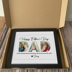 Upload Photo Happy Father's Day, Family Picture Poster TA29 889061