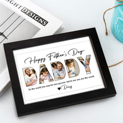 Upload Photo Happy Father's Day, Family Picture Poster TA29 889061